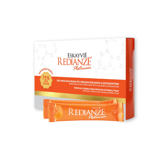 Redianze Platinum Less Sugar (1 kotak =  20 sachet)