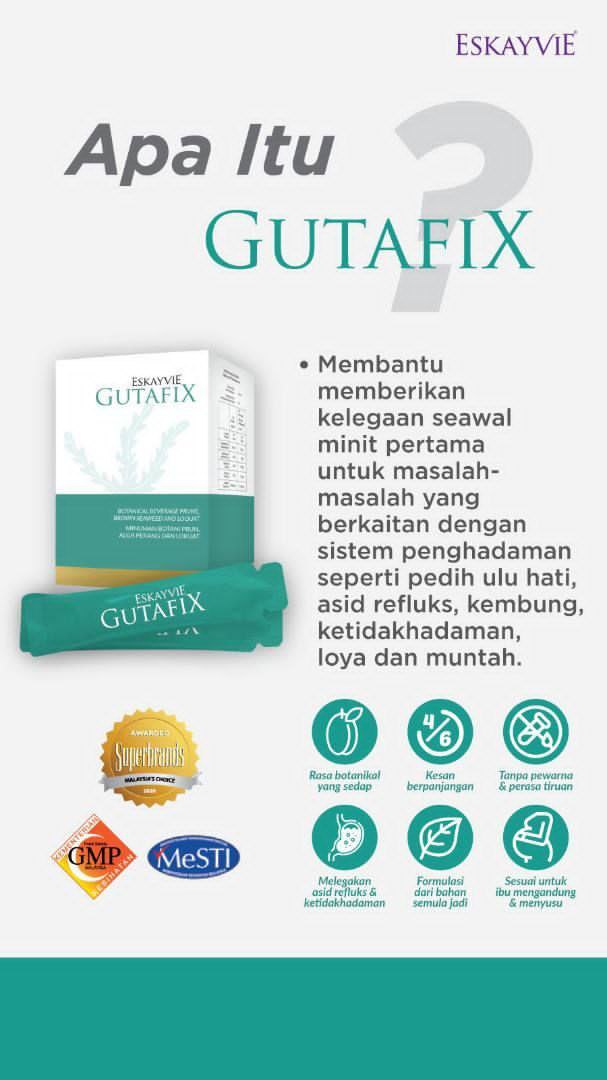 Gutafix (1 kotak =  10 sachet)