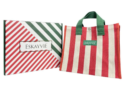 (Eskayvie Official Merchandize) Eksklusif Stripe Bag (RED)